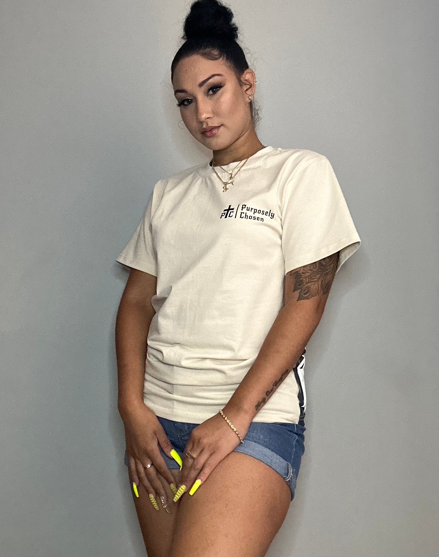 Cream Jesus T-Shirt